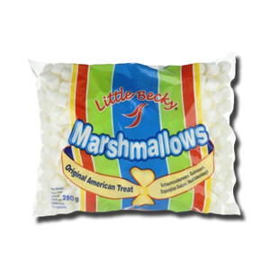Little Becky Marshmallows Mini White 280g Little Becky Marshmallows Mini White 280g