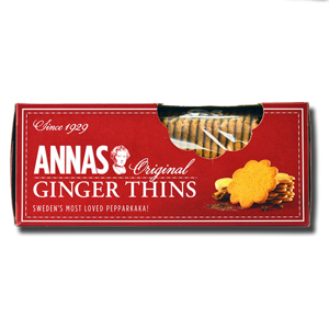Anna's Original Ginger Thins 150g Anna's Original Ginger Thins 150g