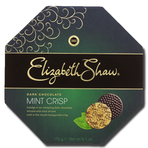 Elizabeth Shaw Mint Crisp Dark Chocolate 162g