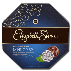 Elizabeth Shaw Mint Crisp Milk Chocolate 162g Elizabeth Shaw Mint Crisp Milk Chocolate 162g