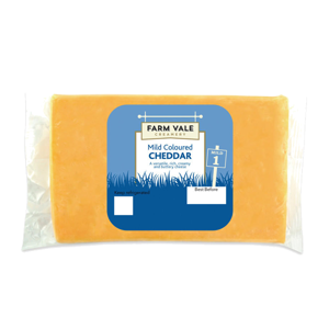 Farm Vale Mild Colloured Cheddar 200g Farm Vale Mild Colloured Cheddar 200g