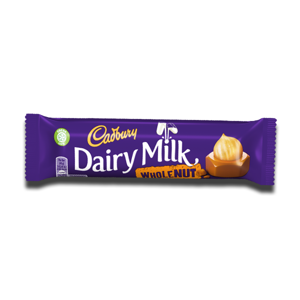 Cadbury Dairy Milk WholeNut 45g Cadbury Dairy Milk WholeNut 45g