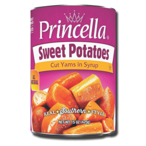 Princella Sweet Potatoes Cut Yams 454g