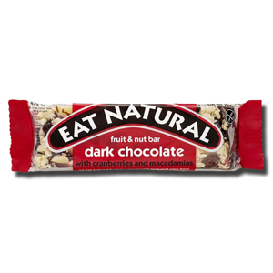 Eat Natural Cranberries Macadamias Dark Choc. Eat Natural Cranberries Macadamias Dark Choc.