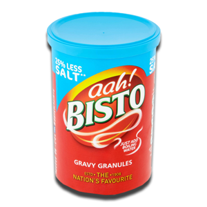 Bisto Reduced Salt Gravy Granules 190g Bisto Reduced Salt Gravy Granules 190g