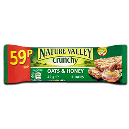 Nature Valley Crunchy Granola Bars Oats & Honey 42g