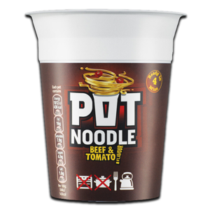 Pot Noodle Beef & Tomato 90g Pot Noodle Beef & Tomato 90g