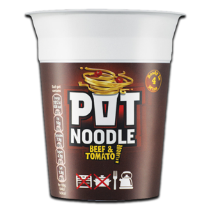 Pot Noodle Beef & Tomato 90g