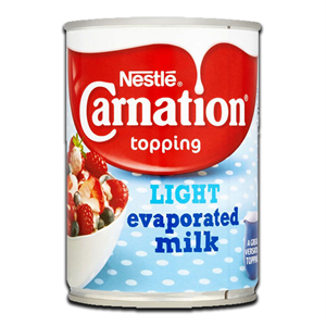 Nestlé Carnation Evaporated Light Milk 410g