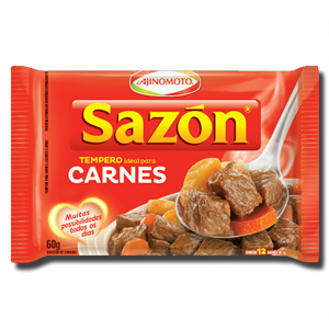 Sazon Tempero Carnes - Vermelho 60g