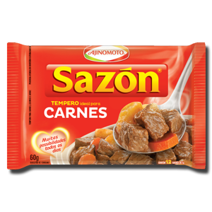 Sazon Tempero Carnes - Vermelho 60g Sazon Tempero Carnes - Vermelho 60g