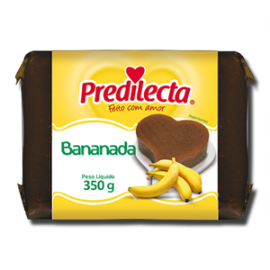 Predilecta Bananada Bloco 350g
