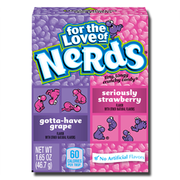 Wonka Nerds Grape & Strawberry 46,7g