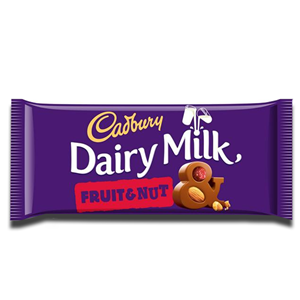 Cadbury Dairy Milk Fruit & Nut 180g