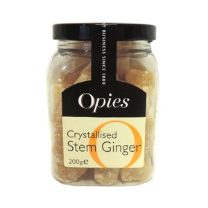 Opies Crystallised Stem Ginger 200g