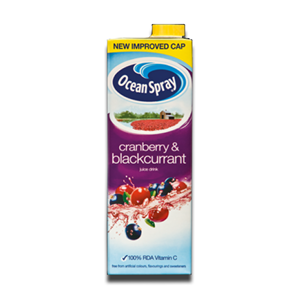 Ocean Spray Cranberry & Blackcurrant 1L