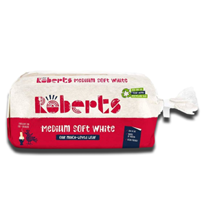 Roberts Medium Soft White Bread 800g