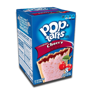 Kellogg's Pop Tarts Frosted Cherry 384g