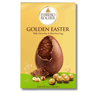 Ferrero Rocher Milk chocolate Hazelnut Egg 275g Ferrero Rocher Milk chocolate Hazelnut Egg 275g