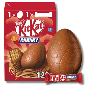 Nestlé Kit Kat Chunky Chocolate Egg 129g Nestlé Kit Kat Chunky Chocolate Egg 129g