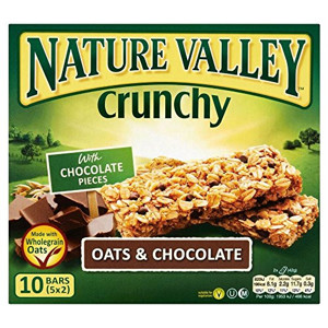Nature Valley Crunchy Oats & Chocolate 5x2 bars Nature Valley Crunchy Oats & Chocolate 5x2 bars