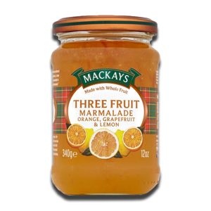 Mackays Three Fruit Marmalade 340g Mackays Three Fruit Marmalade 340g