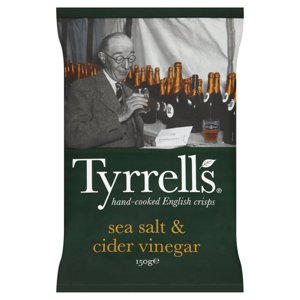 Tyrrell's Sea Salt & Cider Vinegar 150g Tyrrell's Sea Salt & Cider Vinegar 150g