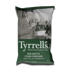 Tyrrell's Sea Salt & Cider Vinegar 150g Tyrrell's Sea Salt & Cider Vinegar 150g