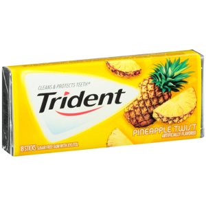 Trident Pineapple Twist Gum 14' Trident Pineapple Twist Gum 14'
