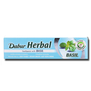 Dabur Herbal Basil Toothpaste 100ml Dabur Herbal Basil Toothpaste 100ml