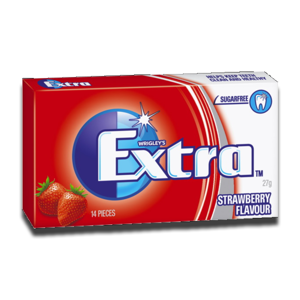 Wrigley's Extra Strawberry 14' Wrigley's Extra Strawberry 14'