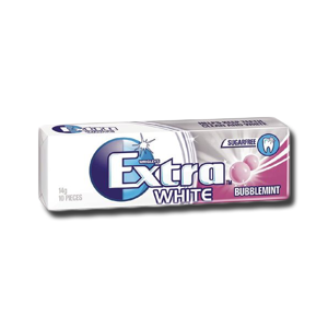 Wrigley's Extra White Bubblemint 14g Wrigley's Extra White Bubblemint 14g