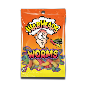 Warheads Sour Worms 141g Warheads Sour Worms 141g