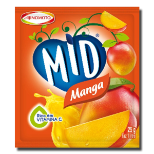 Mid Manga Pó refresco 25g Mid Manga Pó refresco 25g