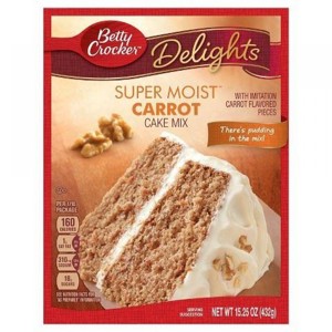 Betty Crocker Carrot Super Moist Cake Mix 432g Betty Crocker Carrot Super Moist Cake Mix 432g