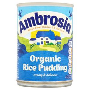 Ambrosia Organic Rice Pudding 400g Ambrosia Organic Rice Pudding 400g