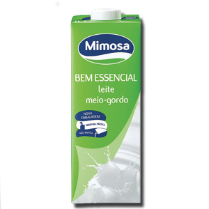 Mimosa Leite Meio Gordo 1L Mimosa Leite Meio Gordo 1L