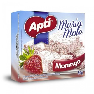 Apti Maria Mole Morango 50g Apti Maria Mole Morango 50g
