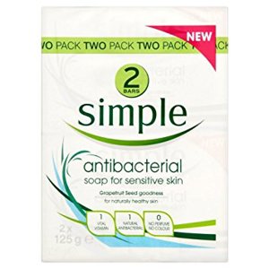 Simple Soap Sensitive Skin 2x125g Simple Soap Sensitive Skin 2x125g