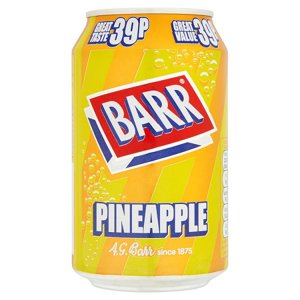Barr Pineapple 330ml Barr Pineapple 330ml
