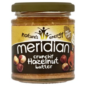 Meridian Hazelnut Butter Crunchy Vegan 170g Meridian Hazelnut Butter Crunchy Vegan 170g