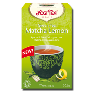 Yogi Tea Matcha Lemon Green Organic 17 Teabags Yogi Tea Matcha Lemon Green Organic 17 Teabags