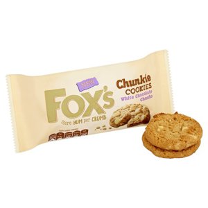 Fox's Chunkie Cookies White Chocolate Chunks 180g Fox's Chunkie Cookies White Chocolate Chunks 180g