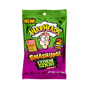 Warheads Smashups Extreme Sour Candy 92g Warheads Smashups Extreme Sour Candy 92g