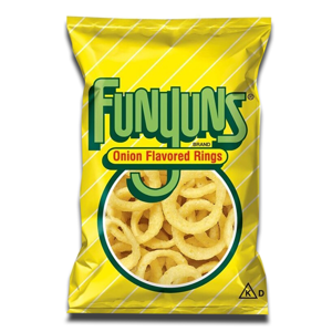 Funyuns Onion Flavored Rings 163g Funyuns Onion Flavored Rings 163g
