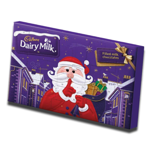Cadbury Dairy Milk Super Advent Calendar 200g Cadbury Dairy Milk Super Advent Calendar 200g