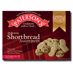 Paterson's Shortbread Assortment 400g Paterson's Shortbread Assortment 400g