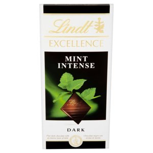 Lindt Excellence Dark With Mint 100g Lindt Excellence Dark With Mint 100g