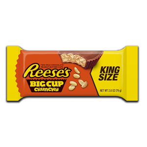 Reese's Peanut Butter Big Cup Crunchy King Size 79g Reese's Peanut Butter Big Cup Crunchy King Size 79g