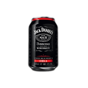 Jack Daniel's Whiskey Cola 330ml Jack Daniel's Whiskey Cola 330ml